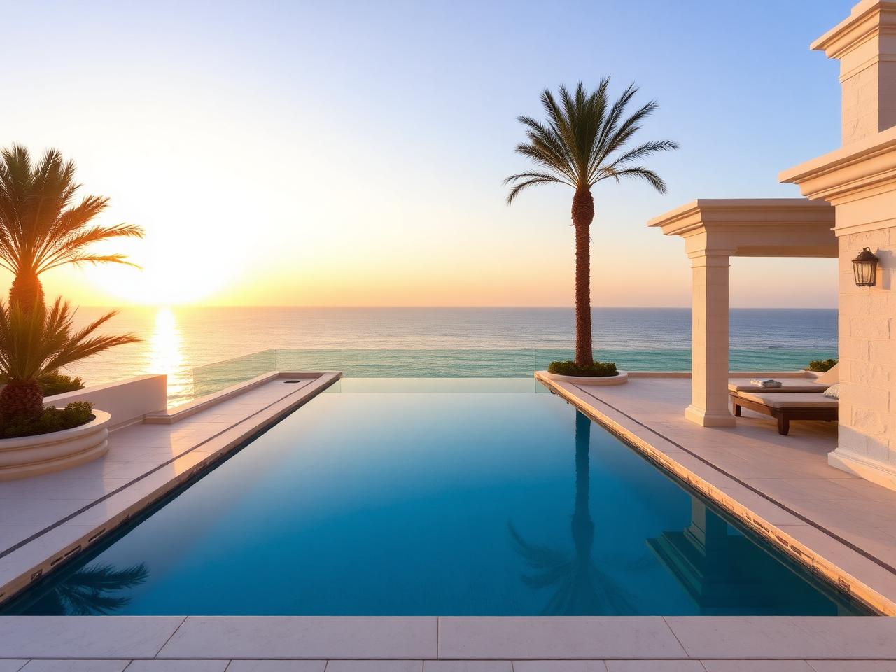 Villas on the Palm for a slow week by the sea
